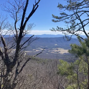 Views below true summit