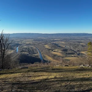 View of valley